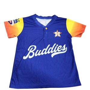 Houston Astros Jersey Boys 6 Multi-Color MLB Baseball Buddies 23 Youth Kids
